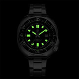 QINGXIYA Brand New Fashion Design Date Quartz Watch for Men Stainless Steel Waterproof Luminous Mens Watches Relogio Masculino