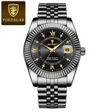 Men's Watch Fully Automatic Mechanical Trend Waterproof Fashion Business Calendar Watch Men's Luminous Watch