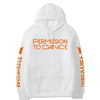 Kpop Youth Group Permission To Dance Male and Female Hoodies Autumn and Winter Lovers Pullover Covers Shipping