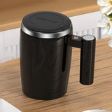 Automatic Stirring Cup Mug Rechargeable Portable Coffee Electric Stirring Stainless Steel Rotating Magnetic Home Drinking Tools