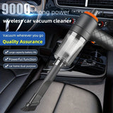 Wireless Car Vacuum Cleaner 6000Pa Cordless Handheld Auto Vacuum High-power Vacuum Cleaner For Home Office Car