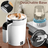 Automatic Stirring Cup Rechargeable Portable Coffee Electric Stirring Stainless Steel Mixer Rotating Magnetic Self Stirring Mugs