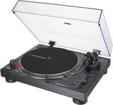 Audio-Technica AT-LP120XUSB-BK Direct-Drive Turntable (Analog & USB), Fully Manual, Hi-Fi, 3 Speed, Convert Vinyl to Digital