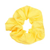 Women Lady Female LatticePrint Ponytail Holder Hair Rope Girls Headwear Yellow Scrunchies Hairs Ties