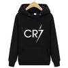 Cristiano Ronaldo Hoodie CR7 Print Streetwear Football Star Men Women Fashion Sweatshirts Hoodies Tops Pullovers Streetwear