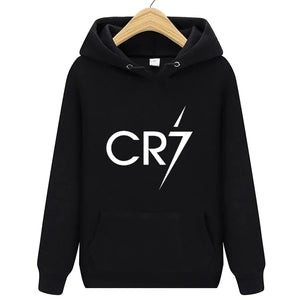 Cristiano Ronaldo Hoodie CR7 Print Streetwear Football Star Men Women Fashion Sweatshirts Hoodies Tops Pullovers Streetwear