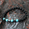 Noter Stylish Onyx Stone Bracelet For Men 8mm Natural Howlite Tiger Eyes Braslet Hematite Healing Braclet Leisure Pulseira Joias