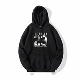 Jordan 23 popular popular spring and autumn men's casual hoodies with simple printed pure cotton and versatile hooded men's hood