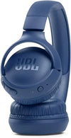 JBL Tune 510BT: Wireless On-Ear Headphones with Purebass Sound - Blue, Medium