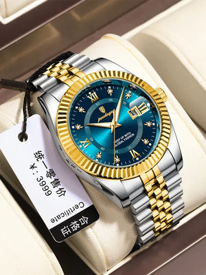 Men's Watch Fully Automatic Mechanical Trend Waterproof Fashion Business Calendar Watch Men's Luminous Watch