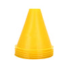 50/10Pcs Soccer Cones Flexible Sports Cones Heavy Duty Field Cone Markers for Kid Agility Exercise Obstacles Avoiding Training