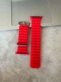 Ocean Strap For apple watch band 44mm 45mm 49mm 40mm 41mm 42mm 38mm Silicone Belt iWatch Ultra 2 8 7 6 5 4 3 Bracelet Watchband