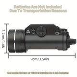 Tactical Flashlight TLR1-1 Gun Flashlight Metal 1000 Lumens Pistol Light 20mm Glock 17 Airsoft Rifle TLR1 Light