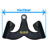 LAT Pull Down Fitness Handle Triceps Bicep Pully Cable Machine Accessories Grips Home Gym Back Tricep Muscle Training Attachment