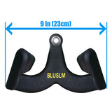 LAT Pull Down Fitness Handle Triceps Bicep Pully Cable Machine Accessories Grips Home Gym Back Tricep Muscle Training Attachment