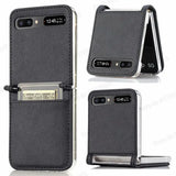 Leather Card Slot Phone Case for Samsung Z Flip 5G