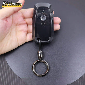 Tpu  Key Cover Case Protect Skin For Ford Maverick Focus Edge Explorer Expedition Everest Fusion Mondeo Mustang Remote Holder