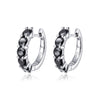 EWYA 100% Real 3.5mm 0.2ct Moissanite Hoop Earrings for Women S925 Sterling Silver Earring Luxury Designer Wedding Fine Jewelry