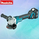 Makita DGA504 18V 6.0Ah 125mm Brushless Lithium Electric Angle Grinder Rechargeable Cutting Machine High Power Polishing Machine