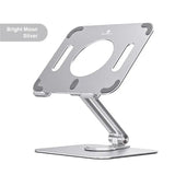 Notebook Stand Adjustable Ergonomic Design Foldable Turntable Phone Accessories Lazy Mount Non-slip Silicone Rotation Riser