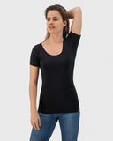 dames-anti-zweet-shirt color__zwart