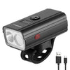 LED Bicycle Headlight USB Rechargeable Bicycle Front Lamp 6 Gears Power Display Bike Flashlight Bicycle Accessories