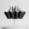 Men Women Umbrella Fully Automatic Reverse Folding Umbrella with Windproof Reflective Stripe UV Umbrellas