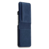 For Samsung Galaxy Z Flip 5 4 Magnetic Leather Flip Card Wallet Stand Case Cover