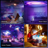 LED Night Light Galaxy Star Projector 4K HD 13 in 1 Planetarium Projector 360° Rotation for Bedroom Decor Children Gift