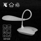 Table Bedside Reading Desk Lamp USB Rechargeable Dimmable LED Study Night Light