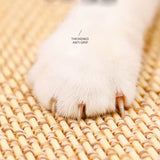 Strong Bamboo Cat Scratch Mat Wall Sofa Protection Cat Scratch Board Pad Cat Paws Sharpen Mats Massage Self Wear-Resistant Mat