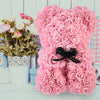 Valentine'S Day Gift Rose Bear Eternal Flower Rose Teddy Bear PE Foam Bear 25Cm Valentines Day