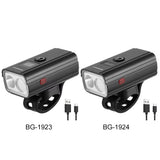 LED Bicycle Headlight USB Rechargeable Bicycle Front Lamp 6 Gears Power Display Bike Flashlight Bicycle Accessories