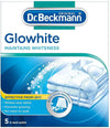 5 X 40G Dr Beckmann Glowhite Laundry Whitener Sachets UKS No1 Whitener