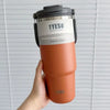 Stainless Steel Coffee Cup Cold and Hot Double-Layer Insulated Cup Tumbler Thermo Water Bottle Car Travel Mug Vacuum Cup