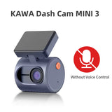 2K Dash Camera for Cars DVR  Dash Cam MINI 3 Video Recorder Emergency Voice Control Night Vision Wifi APP Monitor Dashcam