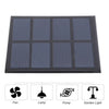 Waterproof Solar Panel 5W 12V Small Cell Module Polysilicon Board Outdoor DIY Solar Charger 1136X110Mm for 9-12V Battery Chargin