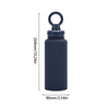 For Magsafe 1000ML Insulated Bottle Water Bottle with Rotating Phone Holder Thermal Water Cup Vacuum Cup for Outdoor Sports