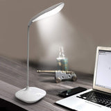 Table Bedside Reading Desk Lamp USB Rechargeable Dimmable LED Study Night Light